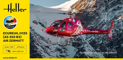 Heller - 1/48 STARTER KIT AS350 B3 ECUREUIL (6/23) *