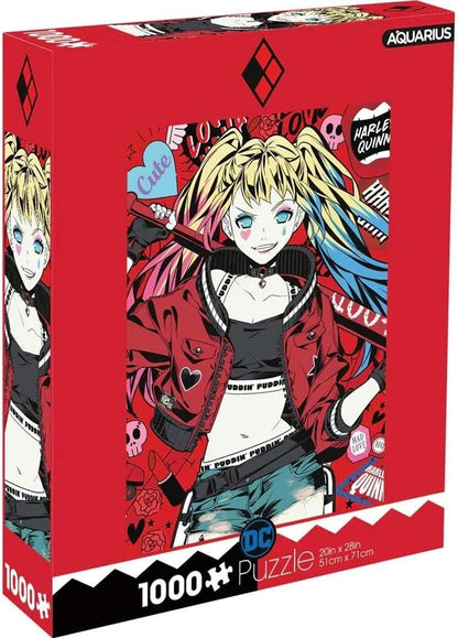 AQUARIUS - DC Comics Harley Quinn Puddin' 1000 Piece Jigsaw Puzzle