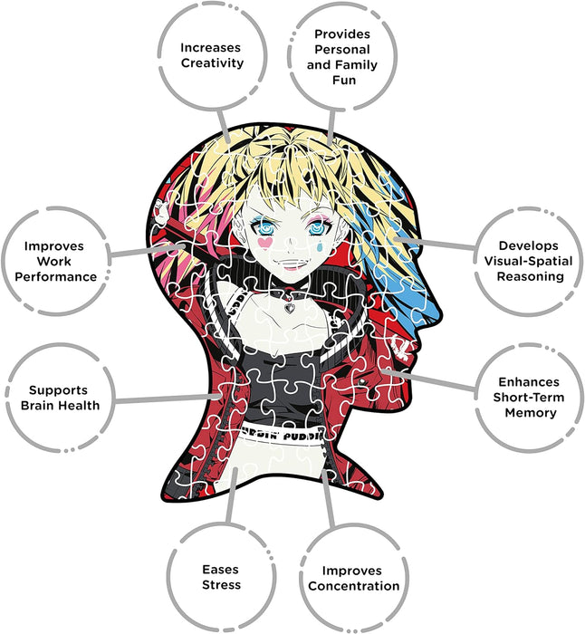 AQUARIUS - DC Comics Harley Quinn Puddin' 1000 Piece Jigsaw Puzzle