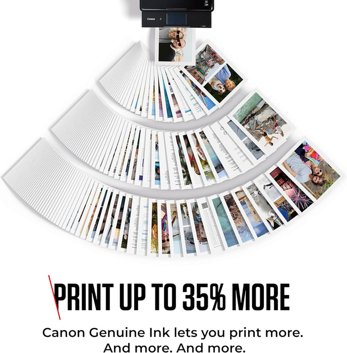 Canon PG-545 / CL-546 Genuine Ink Cartridges, Pack of 2 (1 x Black, 1 x Colour); Includes 50 sheets of 4x6 Photo Paper - Cardboard Multipack