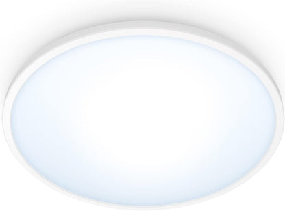 WiZ Plafondlamp SuperSlim - Warm- tot Koelwit Licht - Slimme LED Verlichting - Dimbaar - Geintegreerd LED - 14 W