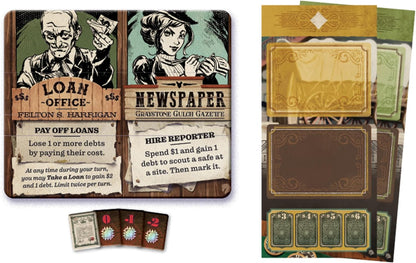 3000 Scoundrels: Double or Nothing Board Game Expansion - Mejora tus juegos con nuevas mecánicas y estrategias! Juego familiar, a partir de 12 años, 2-4 jugadores, tiempo de juego de 60 a 90 minutos
