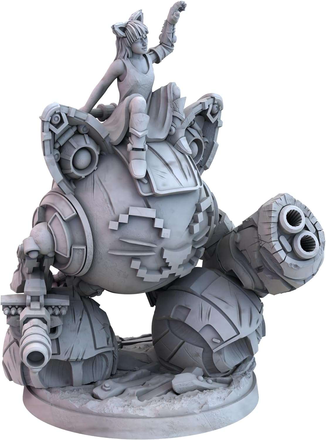 Tamashii: Chronicles of Ascend Catie's Diary Miniatures - Immerse Yourself in Catie's Whimsical World! Sci-Fi Strategy Game, Ages 14+, 1-4 Players, 45-90 Min Playtime, Made by Awaken Realms