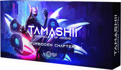 Tamashii: Chronicles of Ascend Forbidden Chapter Expansion - Unravel The Secrets of a Forbidden Realm, Sci-Fi Strategy Game, Ages 14+, 1-4 Players, 45-90 Min Playtime, Made by Awaken Realms
