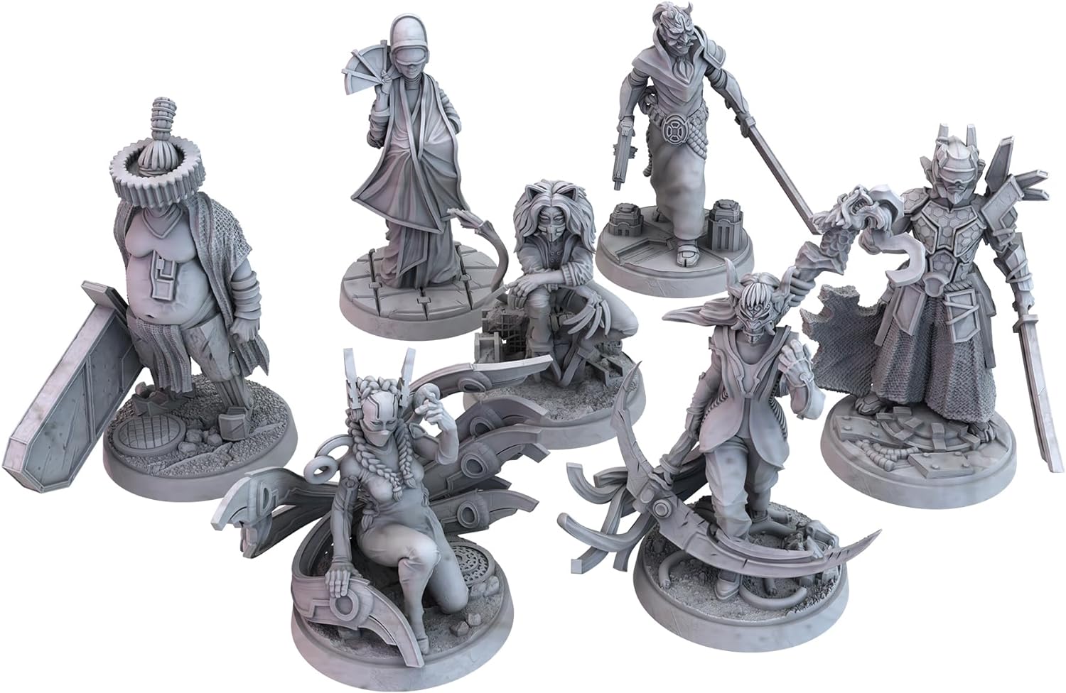 Tamashii: Chronicles of Ascend Forbidden Chapter Expansion - Unravel The Secrets of a Forbidden Realm, Sci-Fi Strategy Game, Ages 14+, 1-4 Players, 45-90 Min Playtime, Made by Awaken Realms