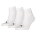 PUMA Unisex Quarter Socks (3 Pair Pack