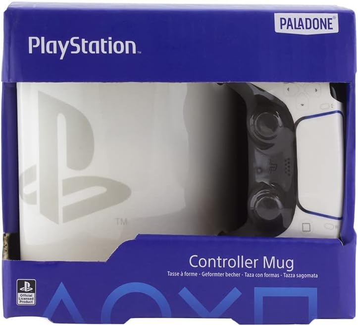Paladone Playstation-Tazza da caffè in Ceramica a Forma di PS5, Accessori da Regalo (PP9403PS), Multicolore, 1 Count (Pack of 1)