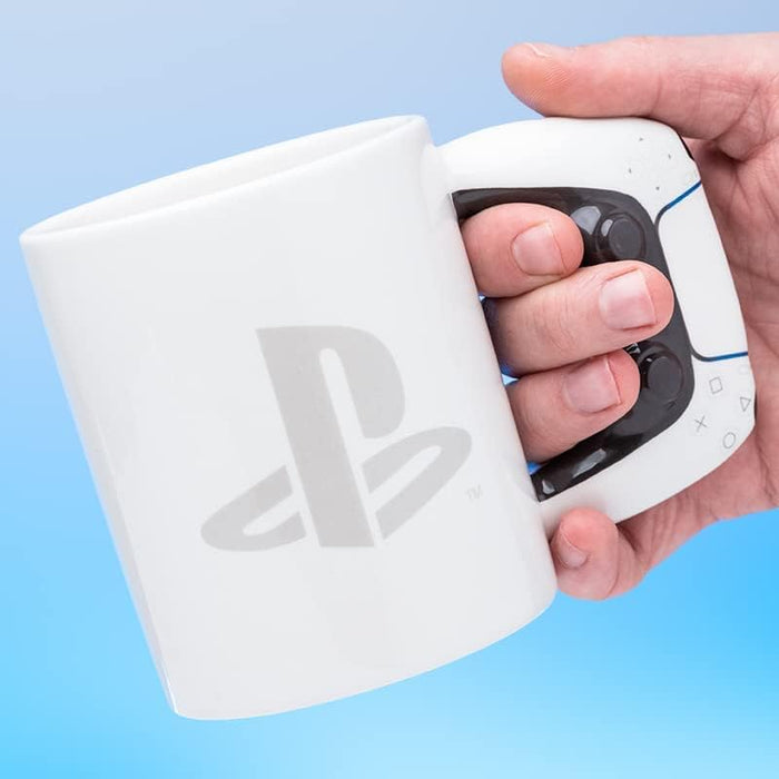 Paladone Playstation-Tazza da caffè in Ceramica a Forma di PS5, Accessori da Regalo (PP9403PS), Multicolore, 1 Count (Pack of 1)