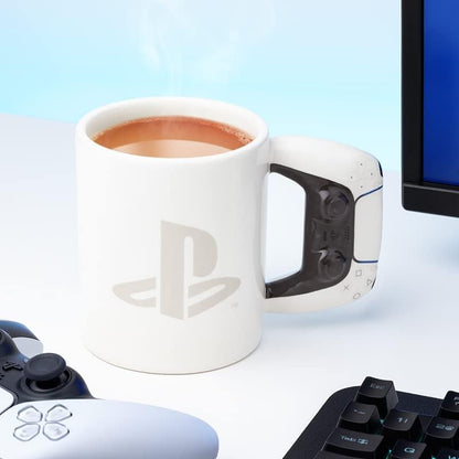 Paladone Playstation-Tazza da caffè in Ceramica a Forma di PS5, Accessori da Regalo (PP9403PS), Multicolore, 1 Count (Pack of 1)