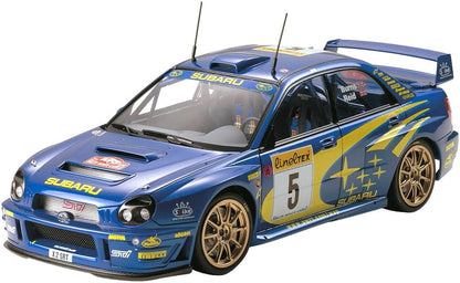 Tamiya- Subaru Impreza WRC 2001 vehículo 300024240 2001-Modelo de Coche (1:24), Multicolor, 183.5 mm Length (24240