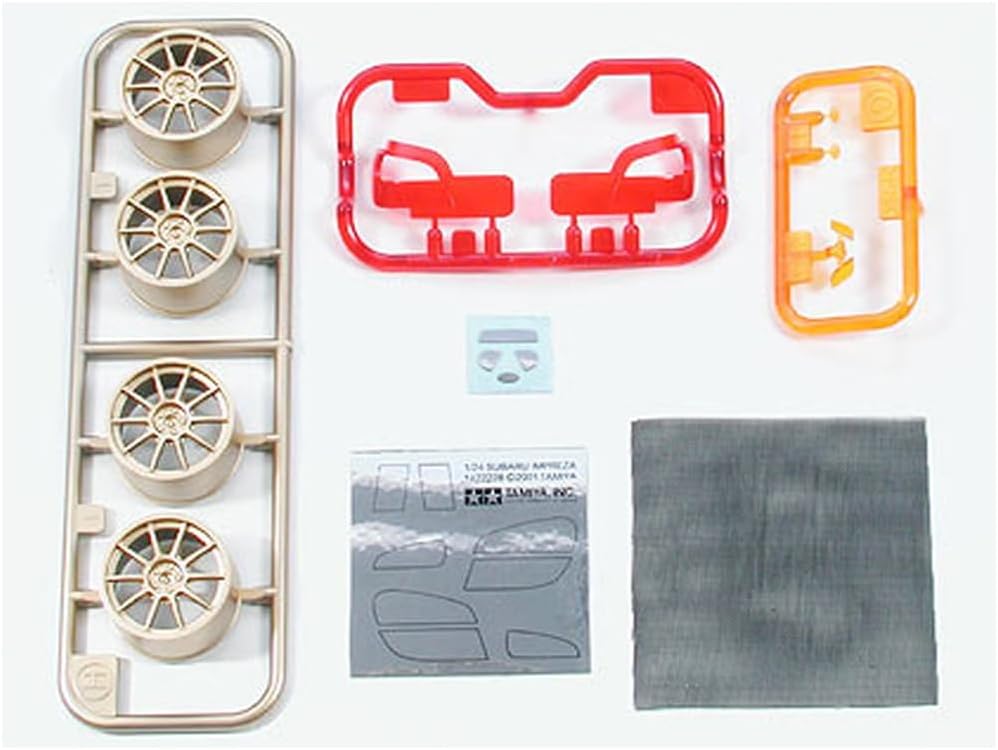 Tamiya- Subaru Impreza WRC 2001 vehículo 300024240 2001-Modelo de Coche (1:24), Multicolor, 183.5 mm Length (24240