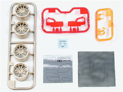 Tamiya- Subaru Impreza WRC 2001 vehículo 300024240 2001-Modelo de Coche (1:24), Multicolor, 183.5 mm Length (24240