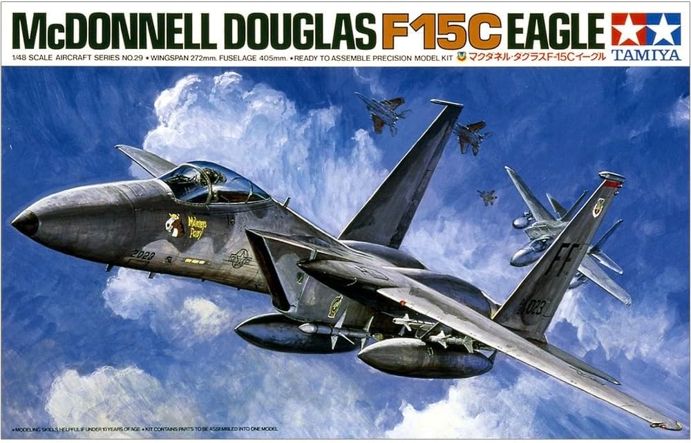 Tamiya Models Mcdonnell Douglas F-15C Eagle Model Kit