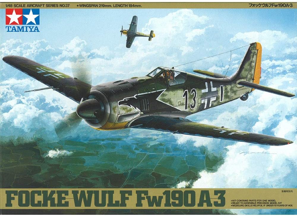 Tamiya 61037 Focke Wulf Fw190A-3 Model Kit