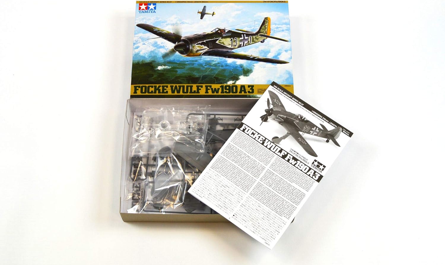 Tamiya 61037 Focke Wulf Fw190A-3 Model Kit