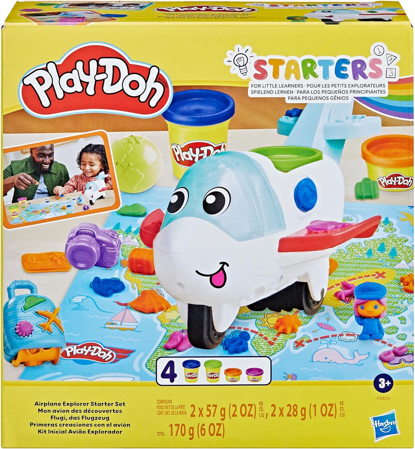 Play-Doh, Starter Set da Gioco Aereo Esploratore