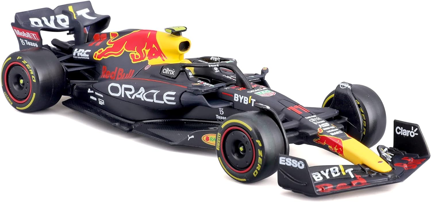 Bburago 2022 F1 Champion Racing RB18 F1 Formula Sergio Perez 1/43 scale NO.1 Diecast Alloy Collectible Toy Car Model (Standard Version RB18#)
