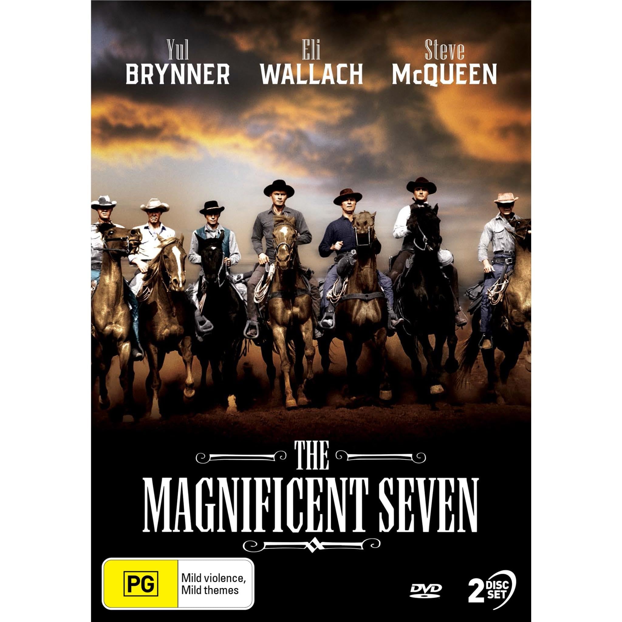 The Magnificent Seven | Brynner, Wallach, McQueen, Bronson