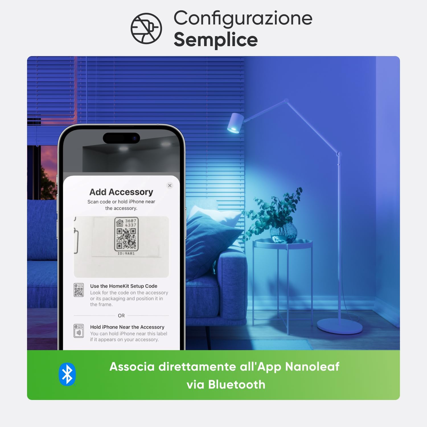 nanoleaf Matte Essentials Light Bulb, Smart RGBW GU10 LED Lamp - Matte Over Thread, Bluetooth 16 Million Colours LED Lamp, Screen Sync, Works with Alexa Google Home Apple, Decoration and Gaming