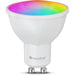 nanoleaf Matte Essentials Light Bulb, Smart RGBW GU10 LED Lamp - Matte Over Thread, Bluetooth 16 Million Colours LED Lamp, Screen Sync, Works with Alexa Google Home Apple, Decoration and Gaming
