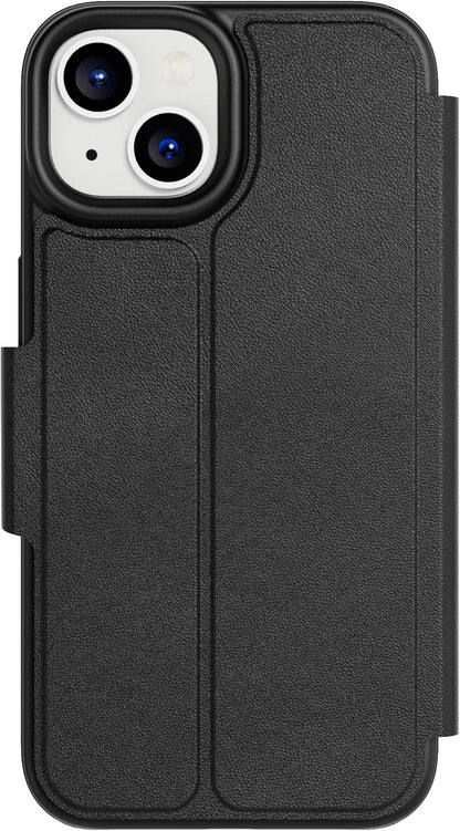 Tech 21 EvoLite Wallet Case for iPhone 14-3 card slot wallet, Black