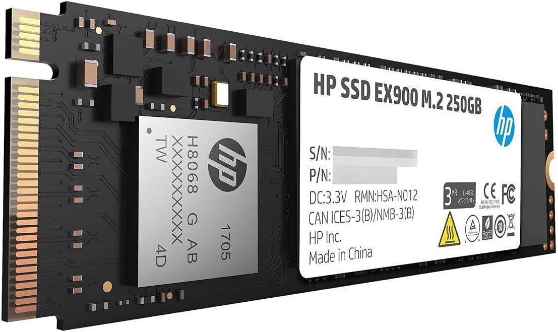 HP EX900 M.2 NVMe 250GB M.2 NVMe EX900 250GB