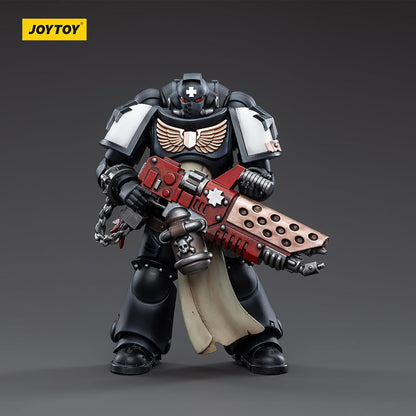 JoyToy Warhammer 40K: Black Templars Primaris Initiate Brother Raemont 1:18 Scale Action Figure Modern