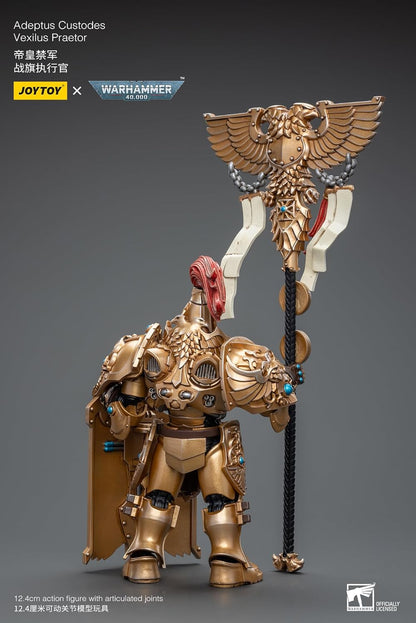 JoyToy Warhammer 40K: Adeptus Custodes Vexilus Praetor 1:18 Scale Action Figure