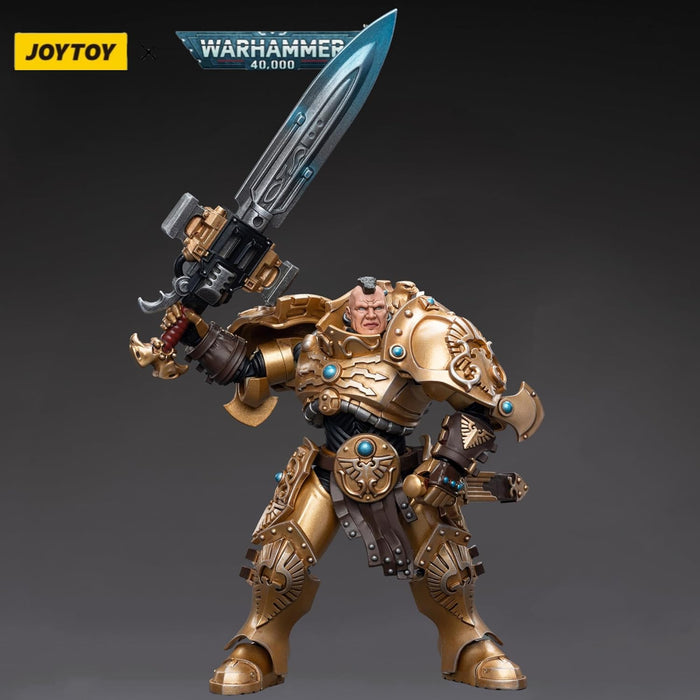 Adeptus Custodes Custodian Guard with Sentinel Blade - Warhammer 40K Action Figure by JOYTOY 1:18 Scale