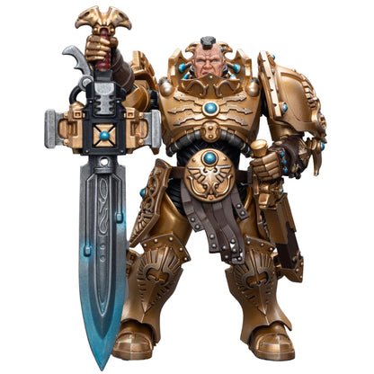 Adeptus Custodes Custodian Guard with Sentinel Blade - Warhammer 40K Action Figure by JOYTOY 1:18 Scale