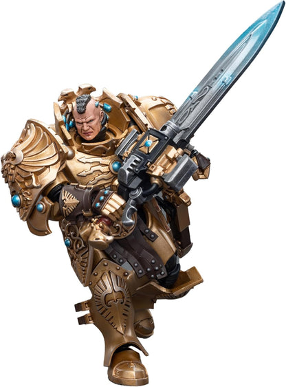 Adeptus Custodes Custodian Guard with Sentinel Blade - Warhammer 40K Action Figure by JOYTOY 1:18 Scale