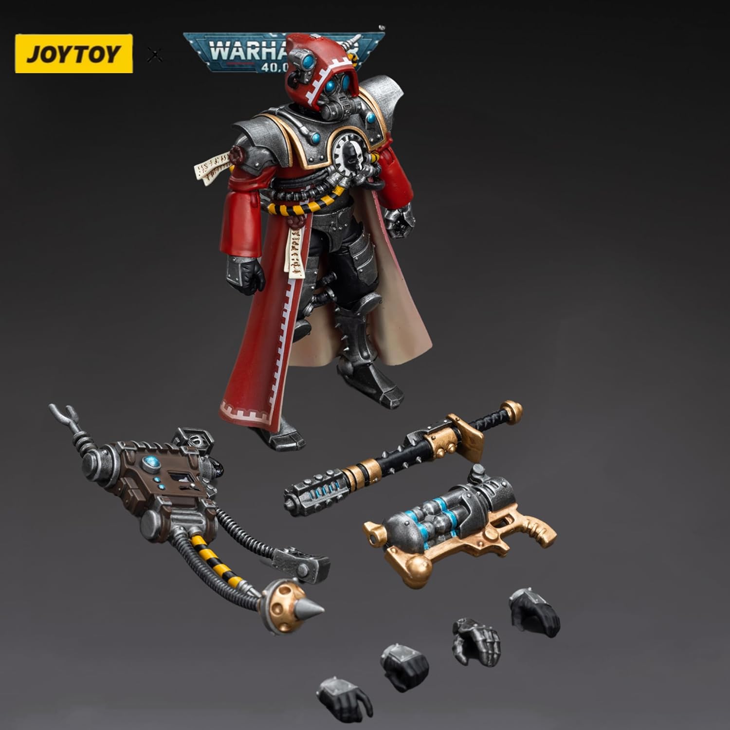 JOYTOY 1/18 Warhammer 40,000 Action Figure Pre-Order Adeptus Mechanicus Skitarii Ranger Alpha Anime Collection Model (5-inch)