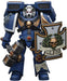 JoyToy Warhammer 40K: Ultramarines Vanguard Veteran with Thunder Hammer 1:18 Scale Action Figure