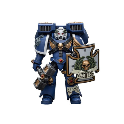 JoyToy Warhammer 40K: Ultramarines Vanguard Veteran with Thunder Hammer 1:18 Scale Action Figure