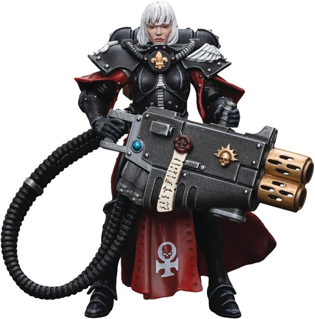 JoyToy Warhammer 40K: Adepta Sororitas Retributor with Multi-Meta 1:18 Scale Action Figure