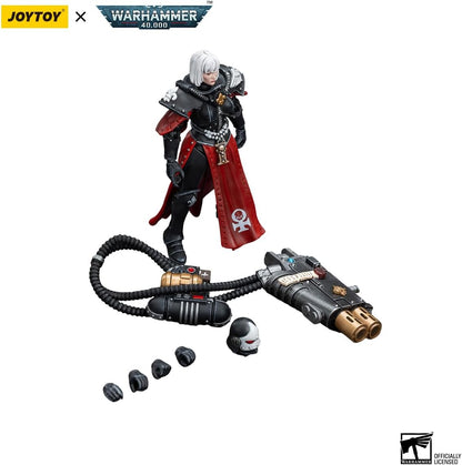 JoyToy Warhammer 40K: Adepta Sororitas Retributor with Multi-Meta 1:18 Scale Action Figure