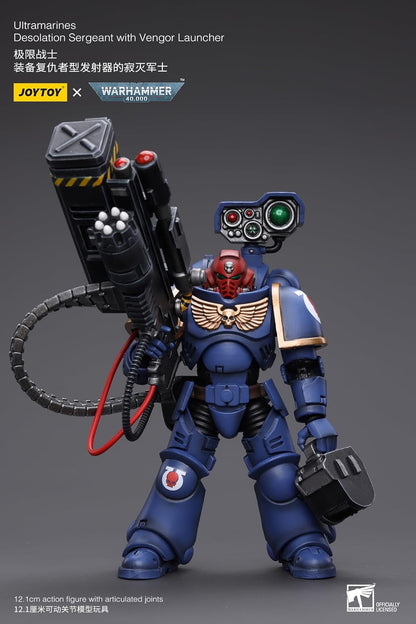 JoyToy Warhammer 40K: Ultramarines Desolation Sergeant with Vengor Launcher 1:18 Scale Action Figure