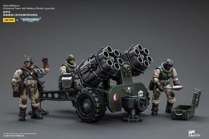 JoyToy Warhammer 40K: Astra Militarum Ordnance Team with Malleus Rocket 1:18 Scale Action Figure