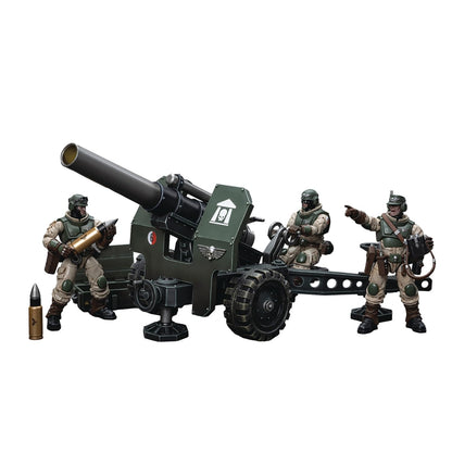 JoyToy Warhammer 40K: Astra Militarum Ordnance Team with Bombast Field Gun 1:18 Scale Action Figure