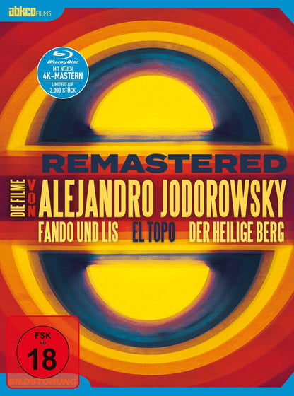 Jodorowsky Re-Mastered - Die Filme von Alejandro Jodorowsky - Limited Edition (+ Bonus-DVD, 2 CDs, 2 Booklets