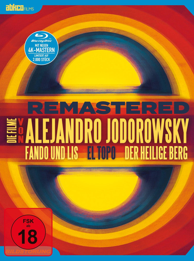 Jodorowsky Re-Mastered - Die Filme von Alejandro Jodorowsky - Limited Edition (+ Bonus-DVD, 2 CDs, 2 Booklets
