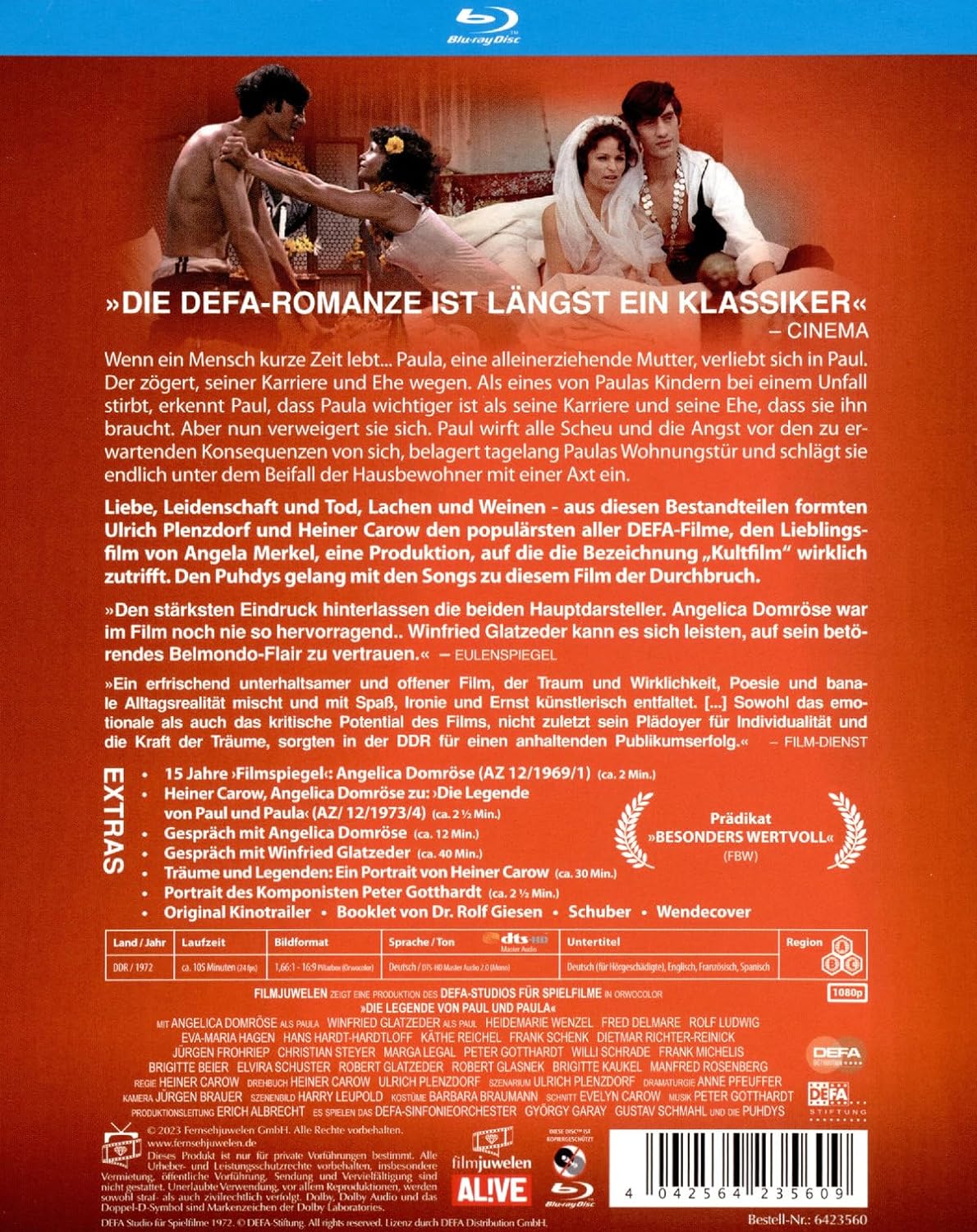 CAROW, HEINER - DIE LEGENDE VON PAUL UND PAULA