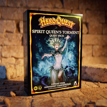 Avalon Hill HeroQuest Spirit Queen's Torment Quest Pack, Requires HeroQuest Game System to Play