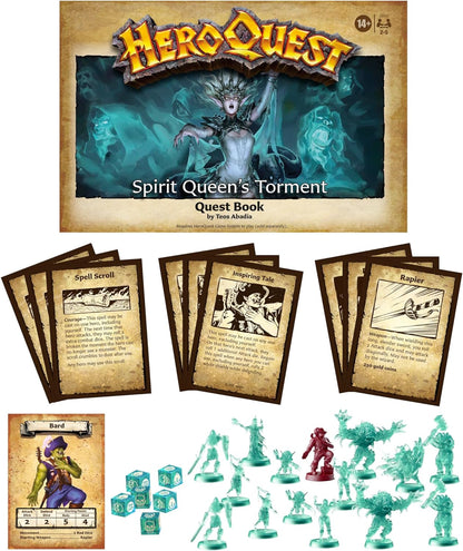 Avalon Hill HeroQuest Spirit Queen's Torment Quest Pack, Requires HeroQuest Game System to Play