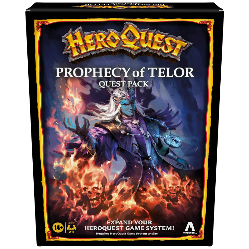 Avalon Hill HeroQuest Prophecy of Telor Quest Pack, Requires HeroQuest Game System to Play