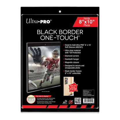 8 Inch X 10 Inch Black Border Uv One-Touch Magnetic Holder