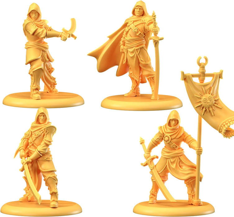 A Song of Ice and Fire Tabletop Miniatures Game Darkstar Retinue Unit Box - Lethal Warriors for Strategic Warfare, Strategiespiel für Erwachsene, ab 14 Jahren, 2+ Spieler, 45-60 Minuten Spielzeit