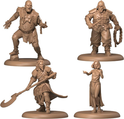 A Song of Ice and Fire Tabletop Miniatures Neutral Heroes III Box Set - Expansive Attachments and Commanders, Strategy Game for Adults, Ages 14+, 2+ Players, 45-60 Minute Playtime, Made by CMON
