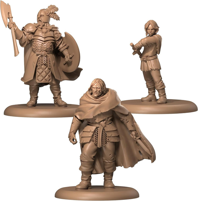 A Song of Ice and Fire Tabletop Miniatures Neutral Heroes III Box Set - Expansive Attachments and Commanders, Strategy Game for Adults, Ages 14+, 2+ Players, 45-60 Minute Playtime, Made by CMON