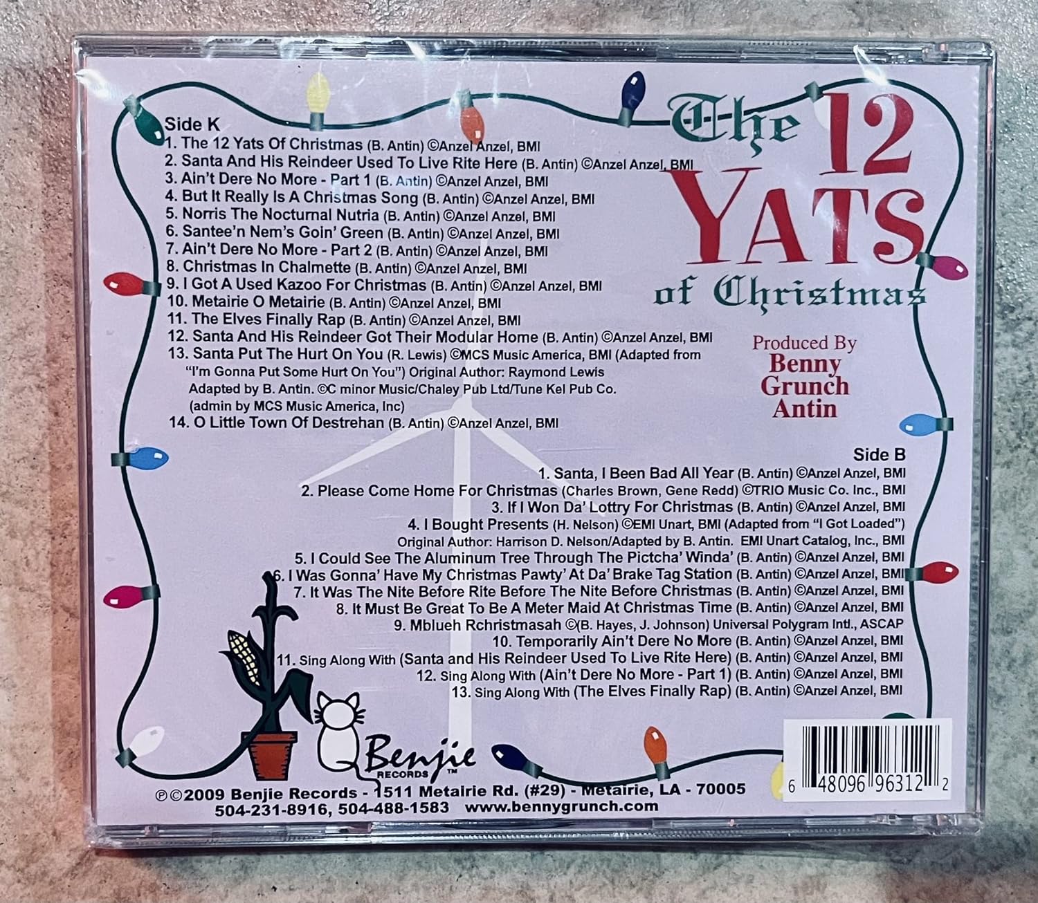Benny Grunch & The Bunch-12 Yats Of Christmas